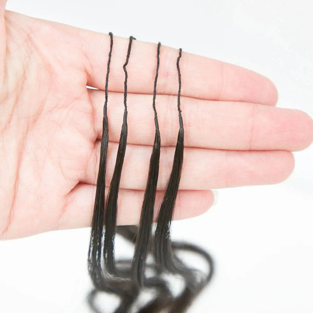Knotless Pre-Separated Crochet Hair Extensions Human Hair Body Wave